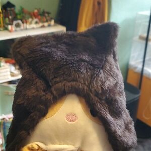 Kids Brown Faux Fur Hat